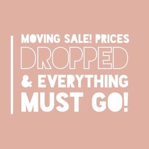 MOVING SALE!
